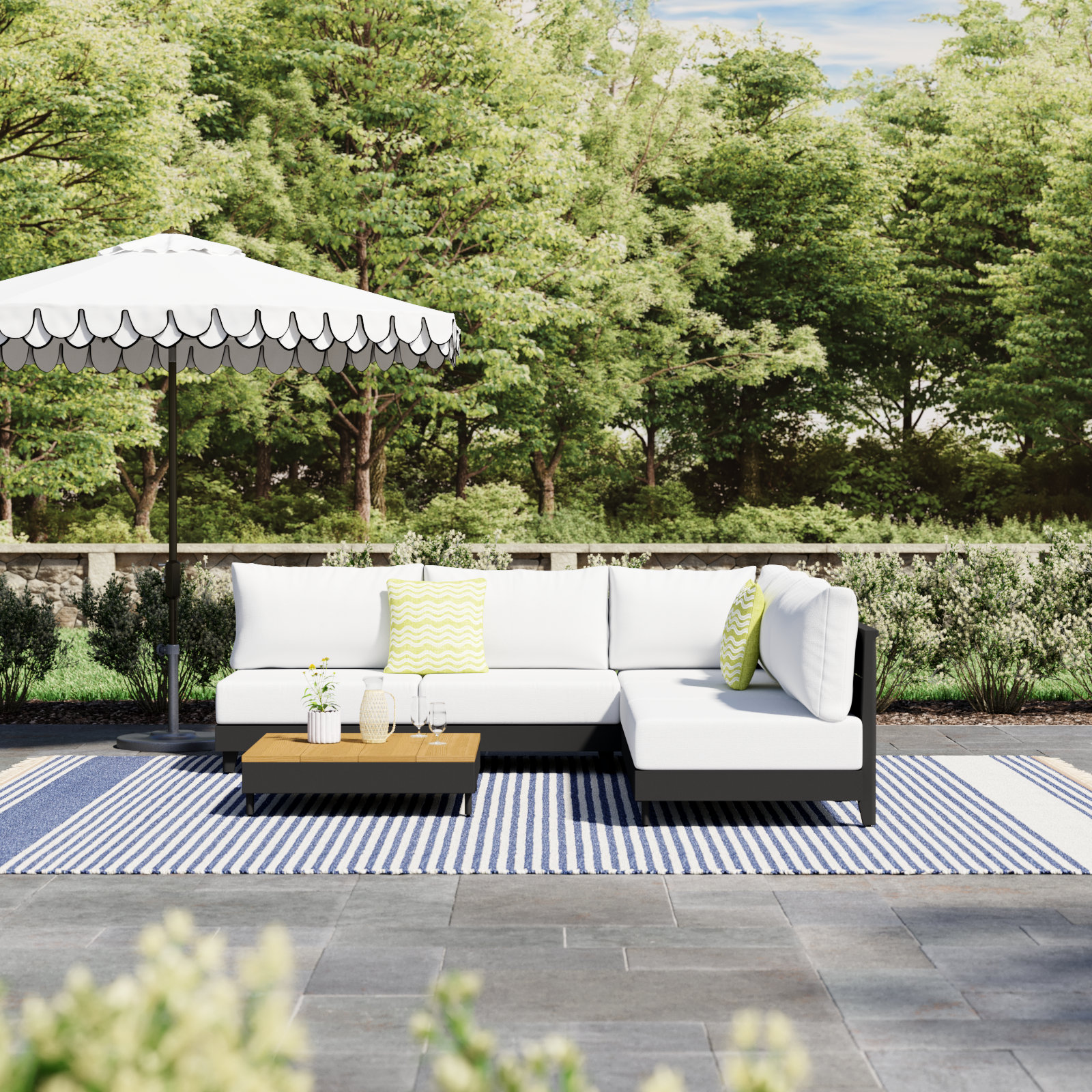 Dez 6pc Multi-Chair Seating Sectional