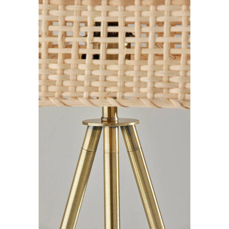 Lampe trépied en métal Morethampstead