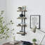 Monya 4-Tier Ladder Bracket Floating Wall Shelves-1116647424