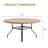 Outdoor Round Metal Dining Table-121335146-121335144