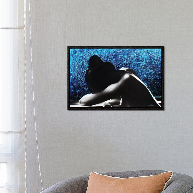 The Last Night by Ashvin Harrison - Print on Canvas, Black Framed, 152.5 cm H x 101.5 cm W
