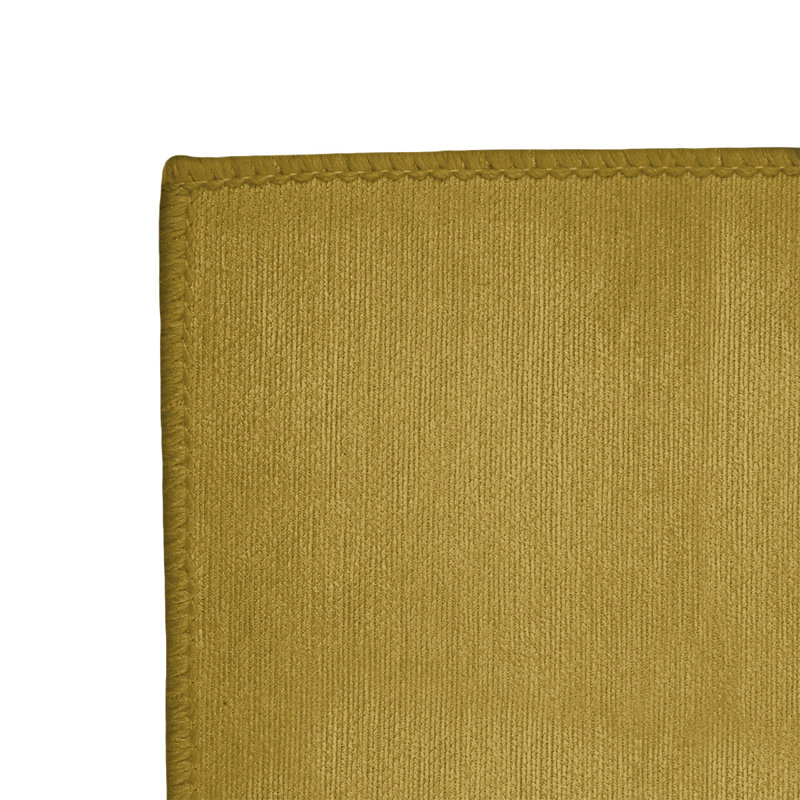 Tapis doré/bleu marine rayé Milwaukee, Rectangle 5 pi x 7 pi