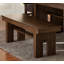 Banc transitionnel en bois