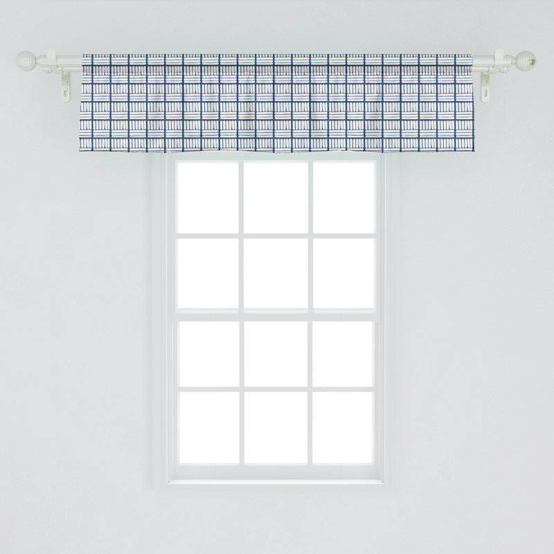 Ensemble de 2 cantonnières Ambesonne, L 54 po x L 12 po