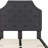 Aluino Arched Button Tufted Upholstered Platform Bed Frame - No Box Spring Required-395099096-395099101