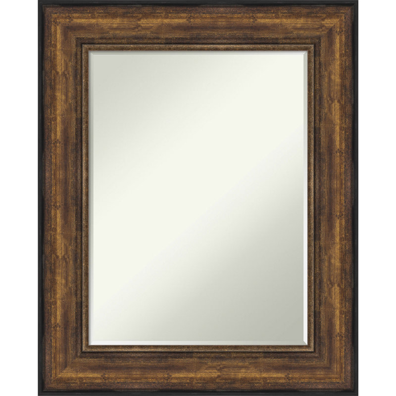 Krysten Closed Corner Frame Rectangle Wall Mirror