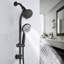 Pomme de douche double à jet de pluie-70532763