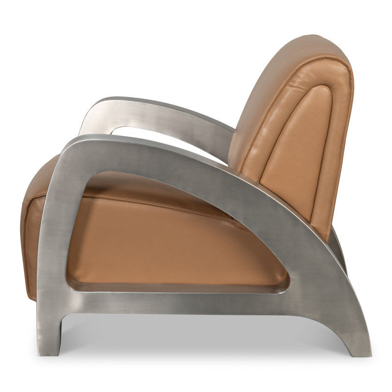 Carlisle Armchair, Caramel Brown