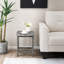 Table d'appoint en plastique Ambudkar Rosecliff-1261795918