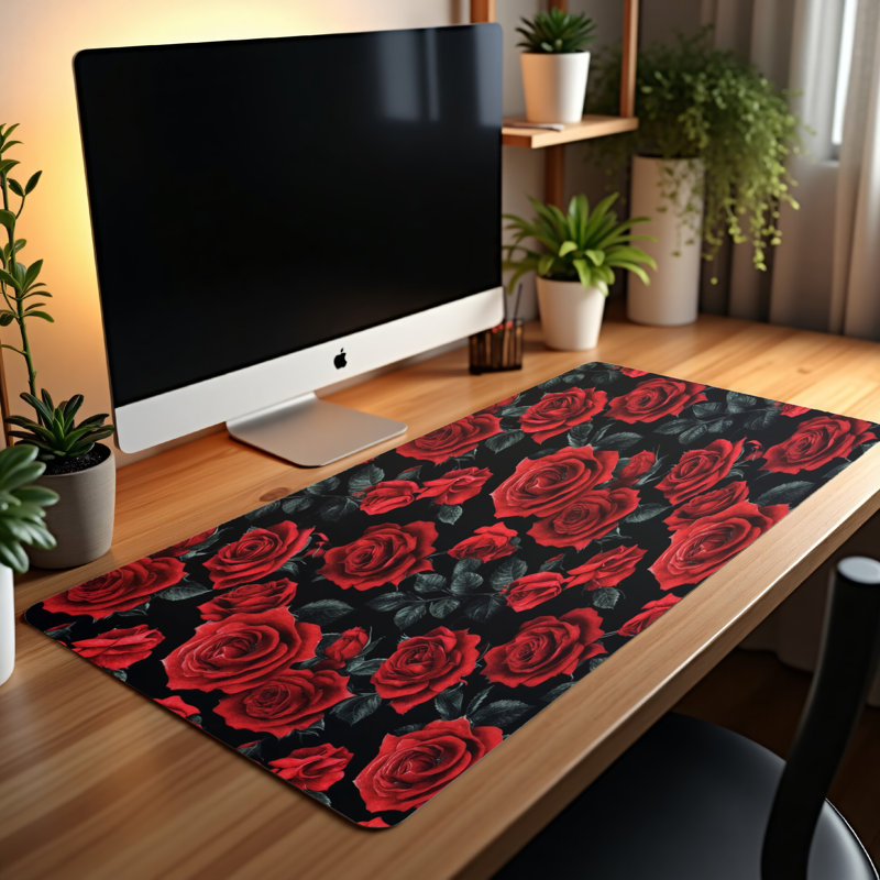 Polyester Desk Pad, 31.5x15.5