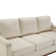 Edgell 4-Piece Classic Nailhead Trim Sofa Set With Multi-Functional Ottoman