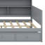 Lit de jour en bois avec 3 tiroirs, ports USB et bureau-1918173874