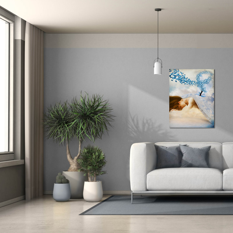 «Lark Manor ™« Winter's Mourn »par Diogo Verissimo, art mural sur toile, H 34 po x l 26 po