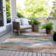 Tapis saumon Xhevrie intérieur / extérieur lavable à la machine-2094139342