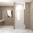 Tempered Glass Bifold Shower Door-127317856