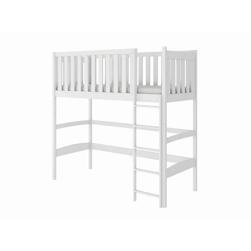 Iredale High Sleepers with Built-in Ladder Included, White