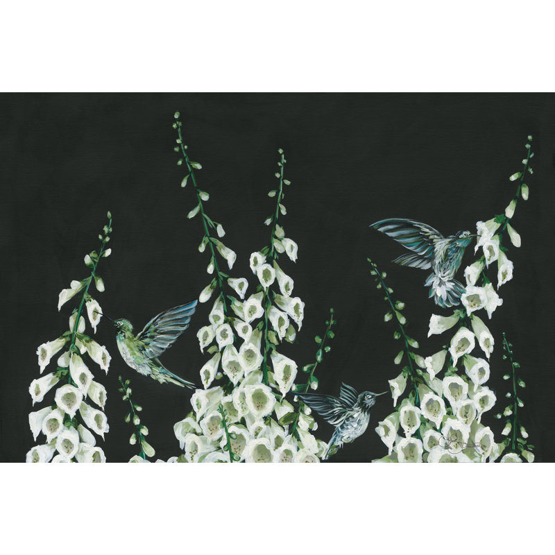 Colibris - impression, Non, Impression avec cadre érable, H 8 po x l 12 po
