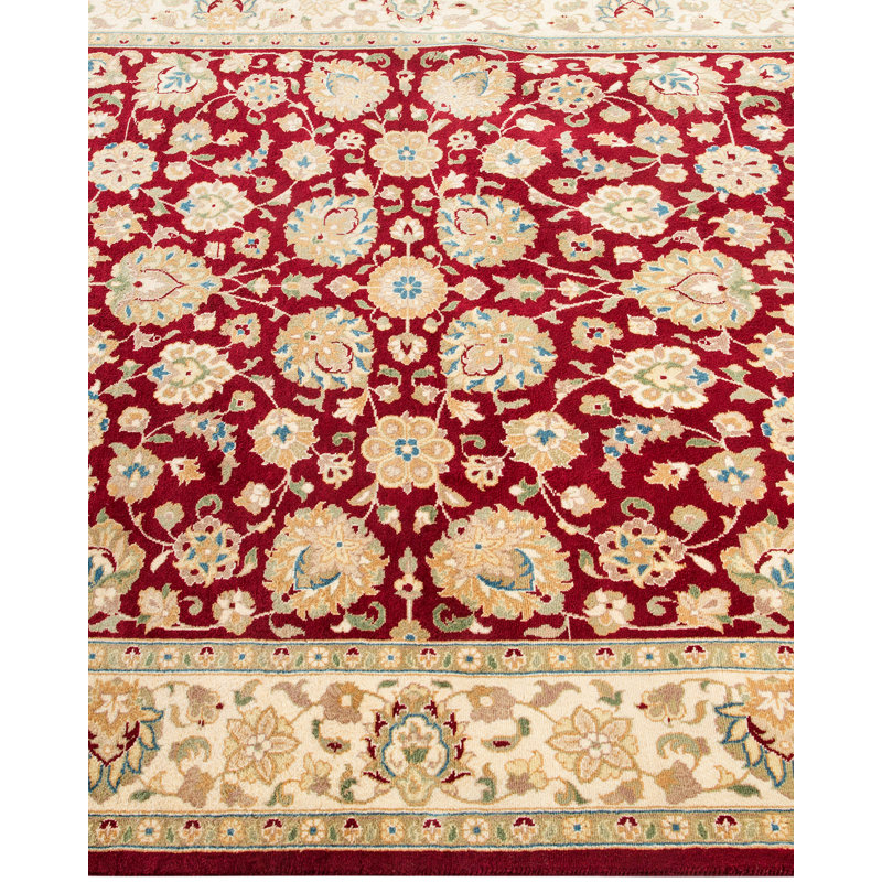 Classic One-of-a-Kind 4' 3" X 6' 3" Hand Knotted Area Rug