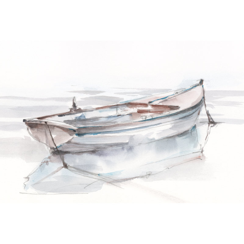 Rolling Fog II by Ethan Harper - Painting, 20 cm H x 30 cm W, Wrapped Canvas
