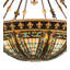 Luminaire suspendu unique à 6 lumières Fleur-de-lis