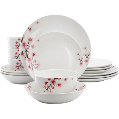 Service de table en porcelaine Cherry Blossom