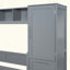 Lit escamotable polyvalent avec placard et tiroirs, idéal pour économiser de l'espace dans n'importe quel salon ou pièce polyvalente-360075780-360075777