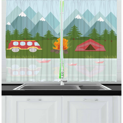 Tailored Kitchen Curtain