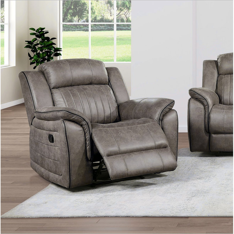 Fauteuil inclinable 1 pièce Classic Sandy Brown, Manual - Push Back, Sable
