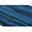 Vintage Swedish Rya Rug, Scandinavian Abstract In Navy Blue Tones - Rug & Kilim