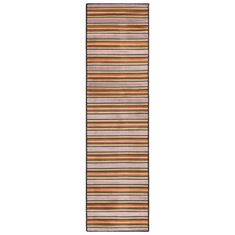 Tapis rayé Cabana 406 pour intérieur/extérieur, Rectangle 2'-7 x 5'