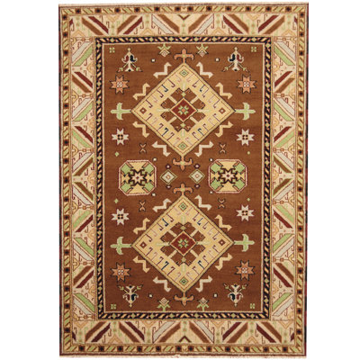 Perea Wool Geometric Indoor Rug