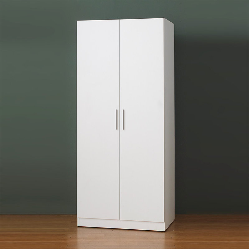 Farmhouse Shoe Cabinet with Six Shelves , White