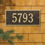 Hartford 1-Line Wall Address Plaque-62667154-62667167