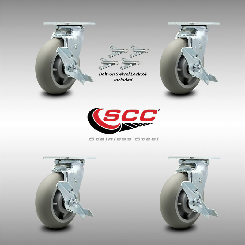 Thermoplastic Rubber Caster