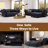 5 Seat  Deep Seat Modular Sectional Oversized  Sofa Couches Armrest Backrest With Storage Chenille-2065857775