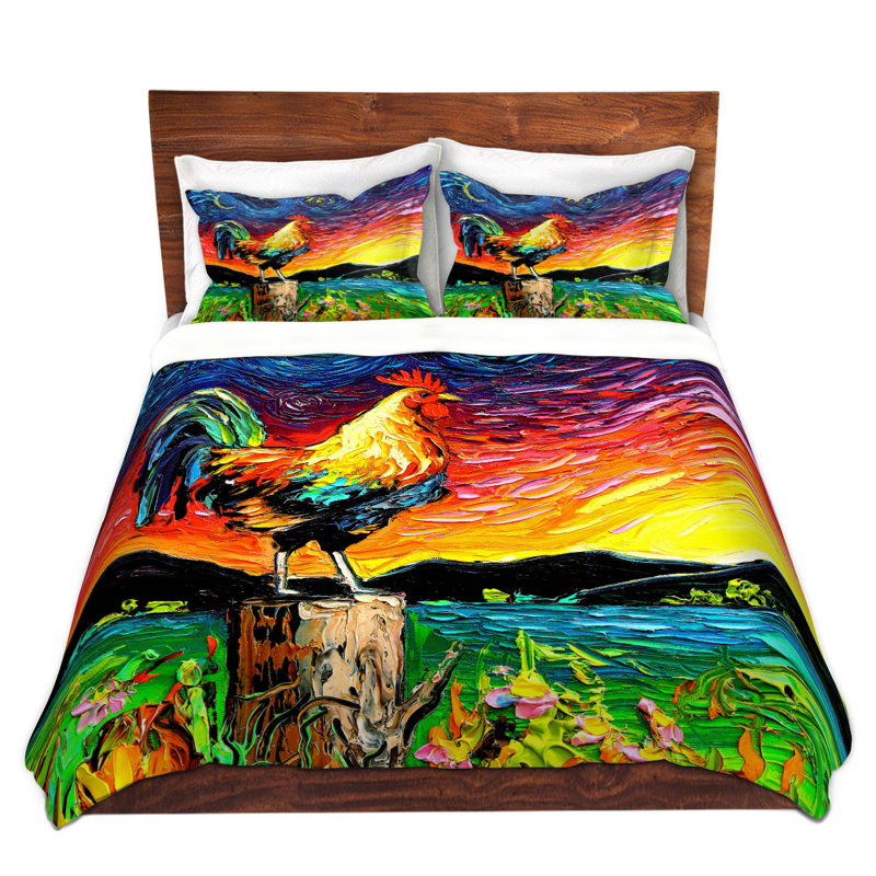 Ensembles de housses de couette DiaNoche en microfibre par Aja Ann - Starry Morning