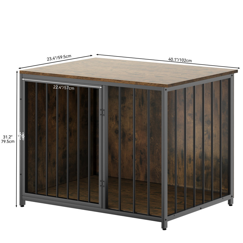 Table de bout pour chien Archie & Oscar ™ l 40 po, Brun