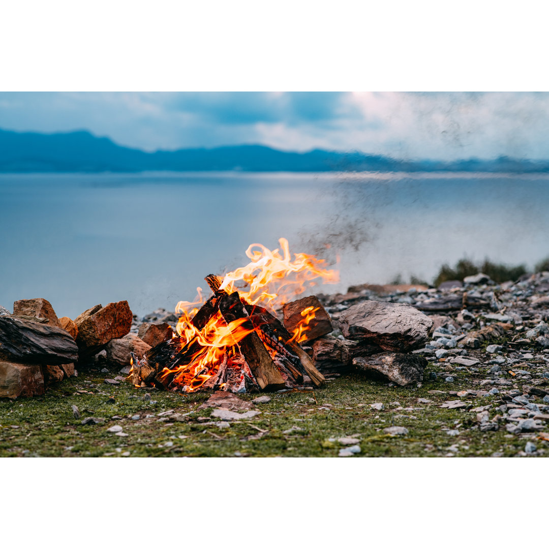 Camp Fire von AegeanBlue - Drucken