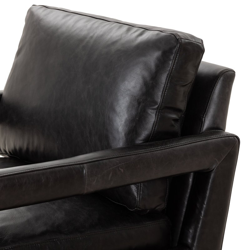 Olson Swivel Armchair, Sonoma Black