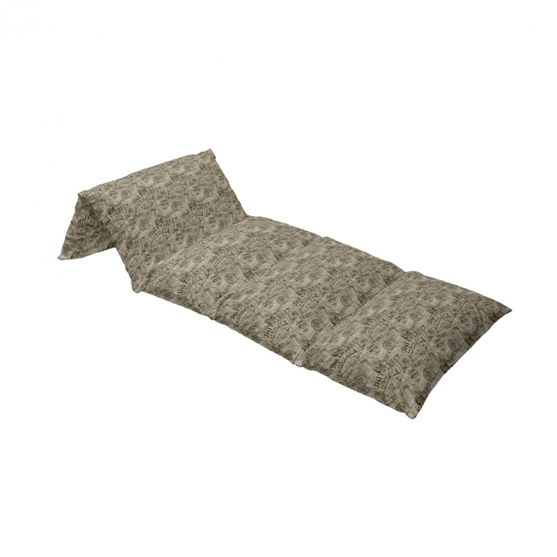 Housse de coussin d'extérieur uniforme Nostalgic Pins, H 2 po x l 27 po x P 88 po