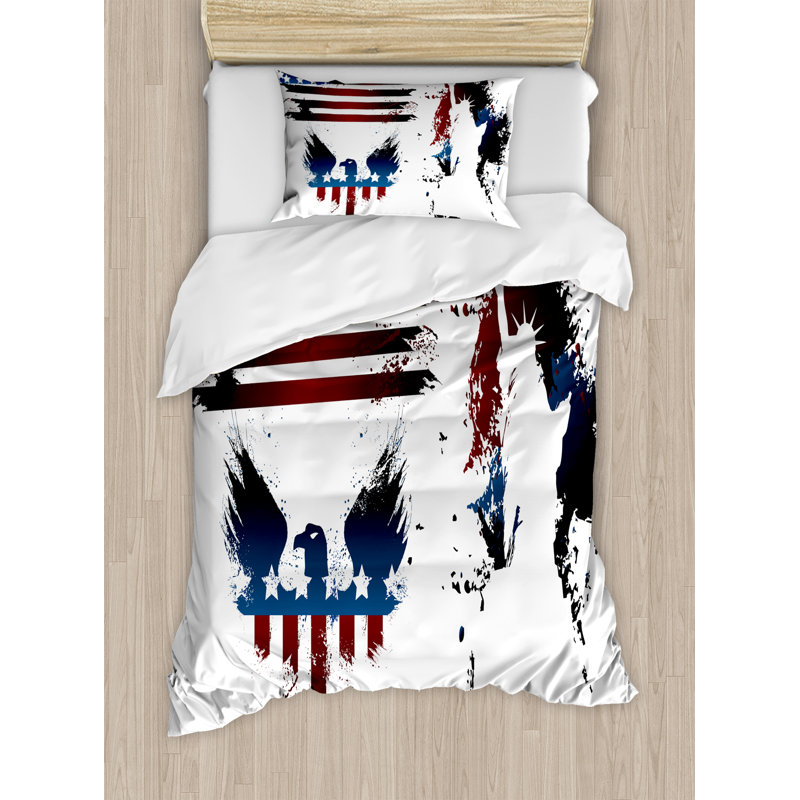 Modern & Contemporary Polyester Duvet Cover, Twin