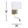 Valleystone Mild Steel LED Armed Sconce