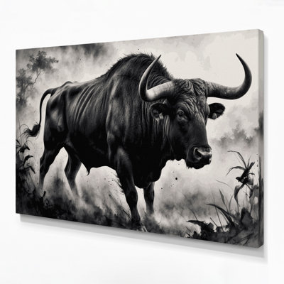 Art mural sur toile Wildlife Gaur