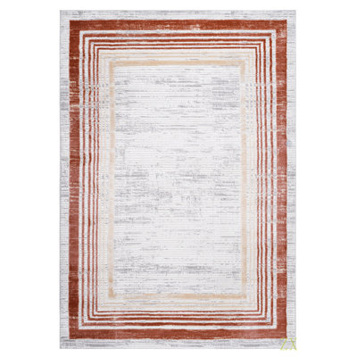 Tapis 5 x 7 résistant aux taches, sans perte de poils, idéal pour le salon, la chambre à coucher, la salle à manger et les endroits très passants