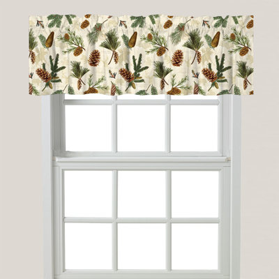 Marshallville Floral Tailored Window Valance
