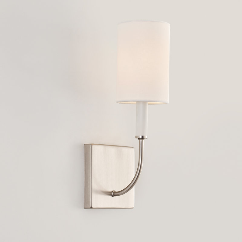 1 - Light Bath Sconce, Brushed Nickel