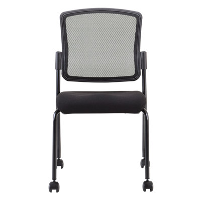 Klaire Black Mesh Rolling Office Chair