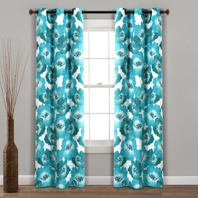 Julie Floral Curtain Pair