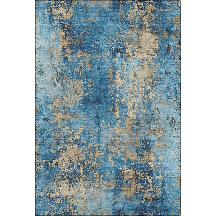 Premium Machine Washable Jacquez AMF1789 Modern Rug