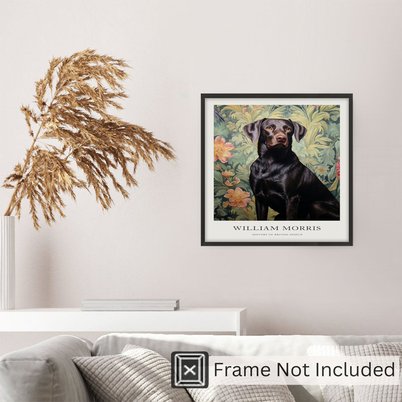 Animaux, reproduction d'art non encadrée, Labrador Retriever, H 24 po x l 24 po
